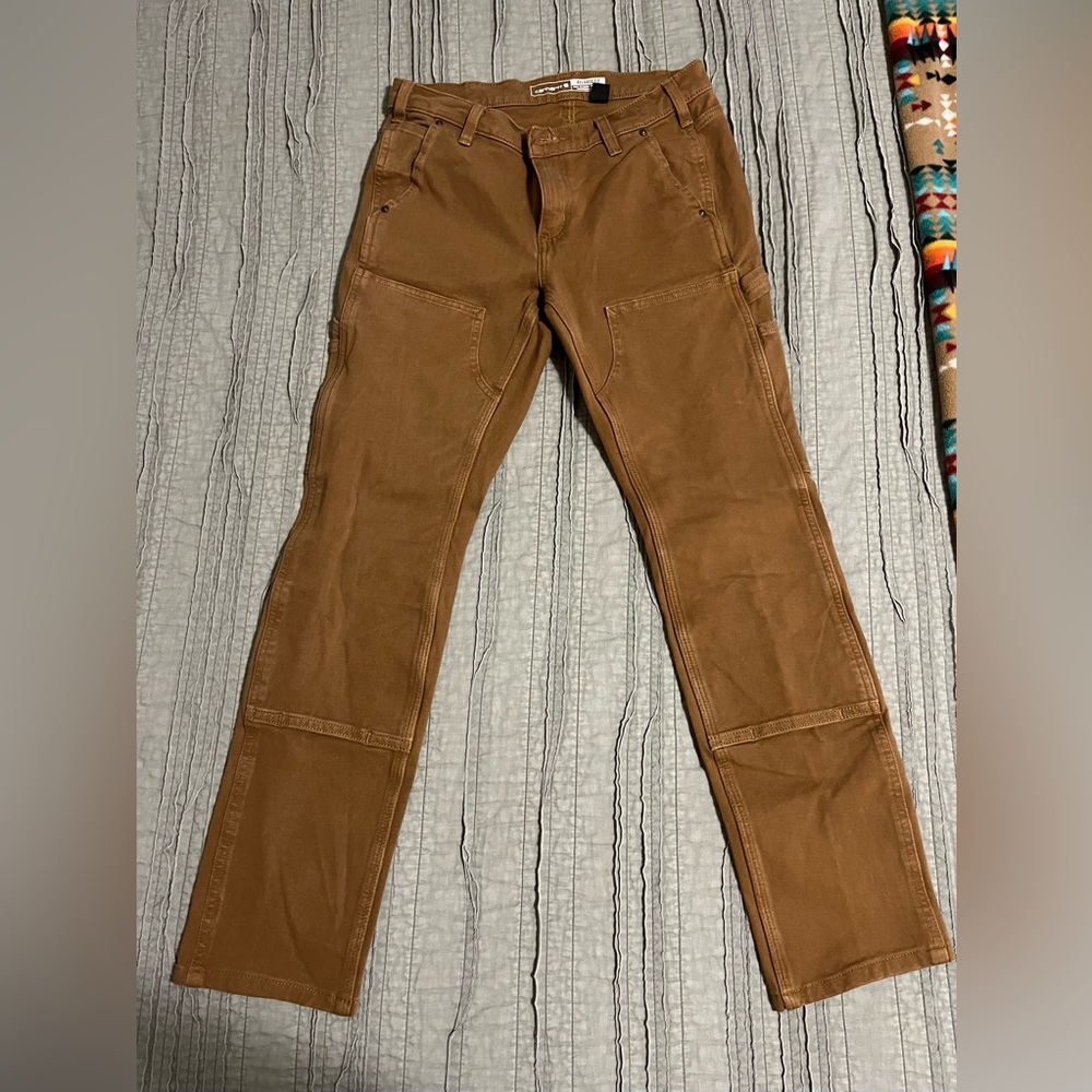 Carhartt Tan Relaxed Fit Pants
